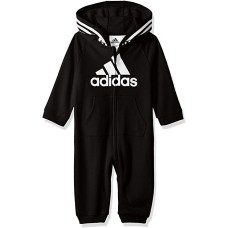 Adidas Macacão Infantil Unissex Baby Preto